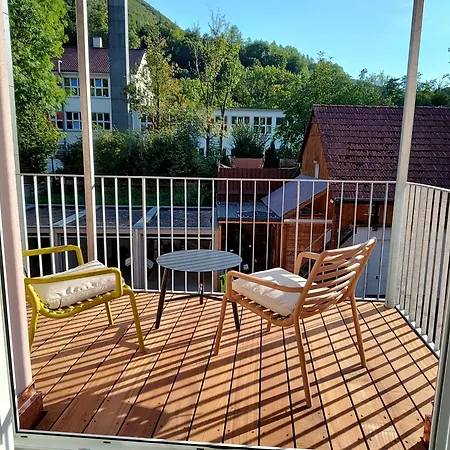 Ferienwohnungen Am Wasserfall Bad Urach Eksteriør billede