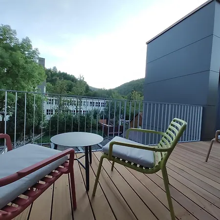 Ferienwohnungen Am Wasserfall Bad Urach Værelse billede